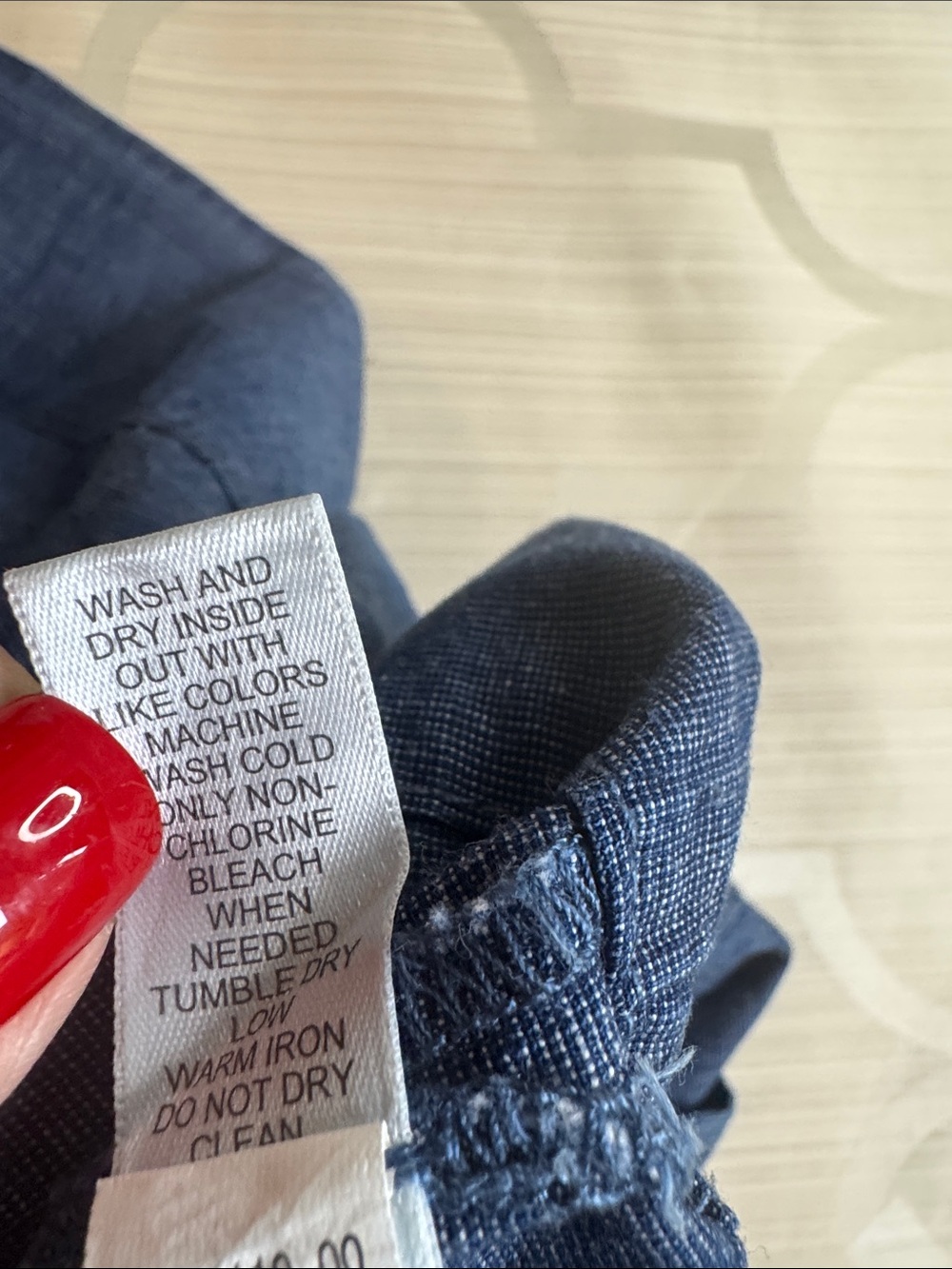 Banana Republic Denim-Blue Full Circle Skirt - Picture 6 of 7